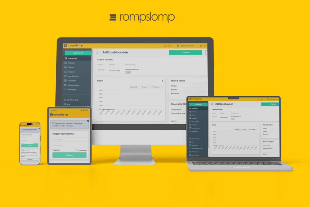 Rompslomp boekhoudsoftware